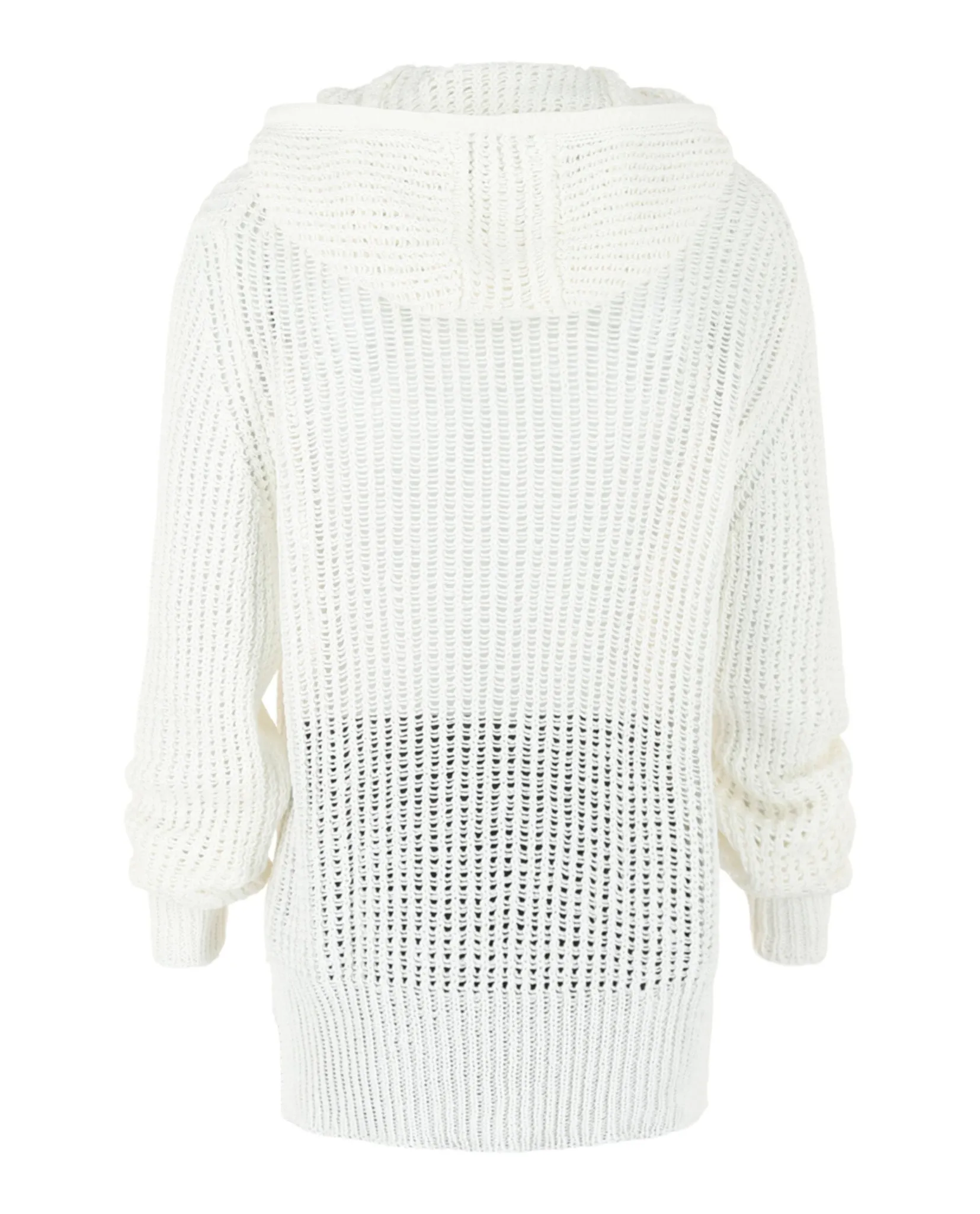 Ferragamo Crochet Drop-Sleeve Hoodie sold by Zulily product image thumbnail 2