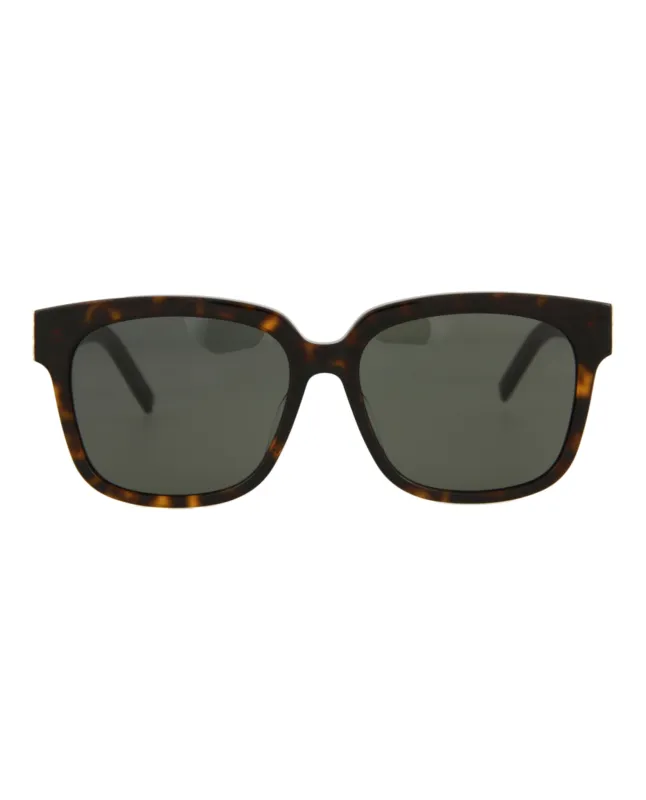 Saint Laurent Rectangle-Frame Acetate Sunglasses made by Yves Saint Laurent