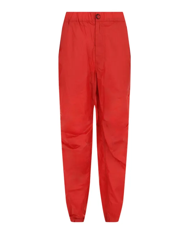 Ferragamo Coated Drawstring Straight-Leg Pants made by Salvatore Ferragamo