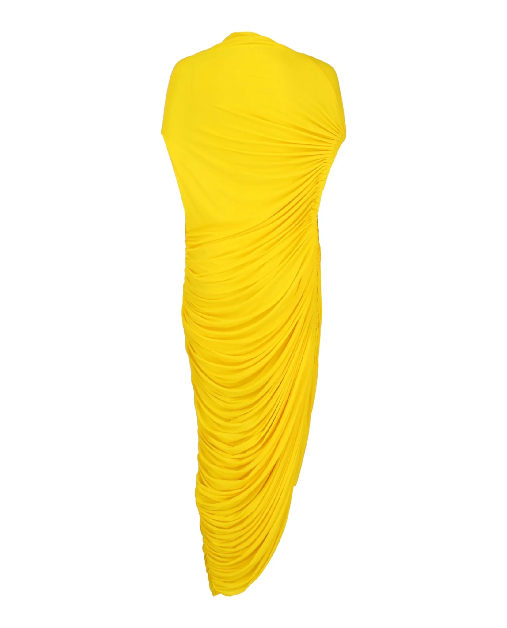 Ferragamo Asymmetric Draped Midi Dress sold by Zulily product image thumbnail 2