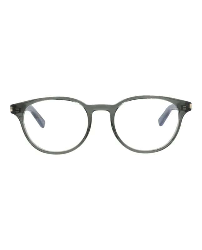 Saint Laurent Round-Frame Acetate Optical Frames made by Yves Saint Laurent