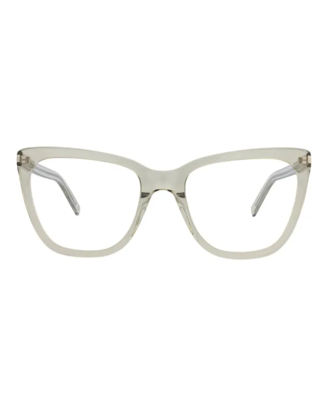 Saint Laurent Cat Eye-Frame Acetate Optical Frames made by Yves Saint Laurent