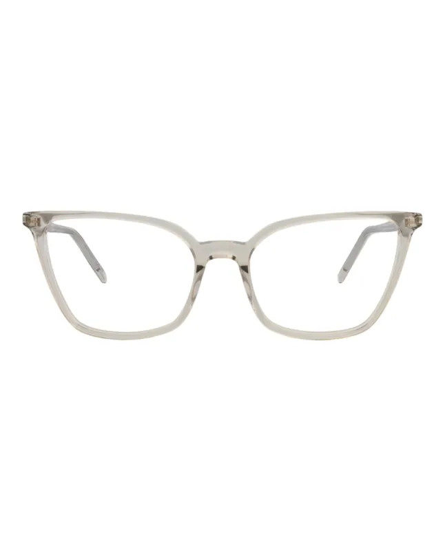 Saint Laurent Cat Eye-Frame Recycled Acetate Optical Frames made by Yves Saint Laurent