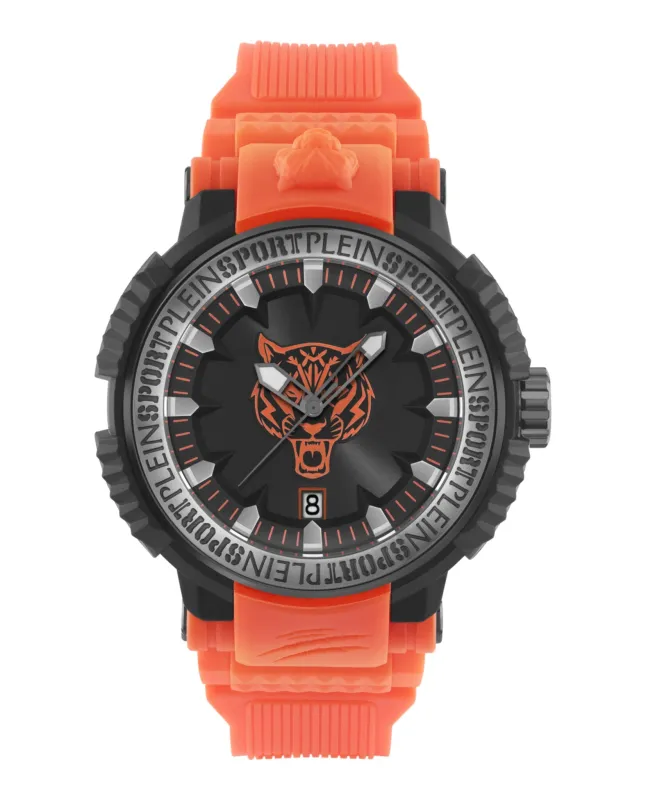Plein Sport Tiger Power Silicone Watch made by Zulily