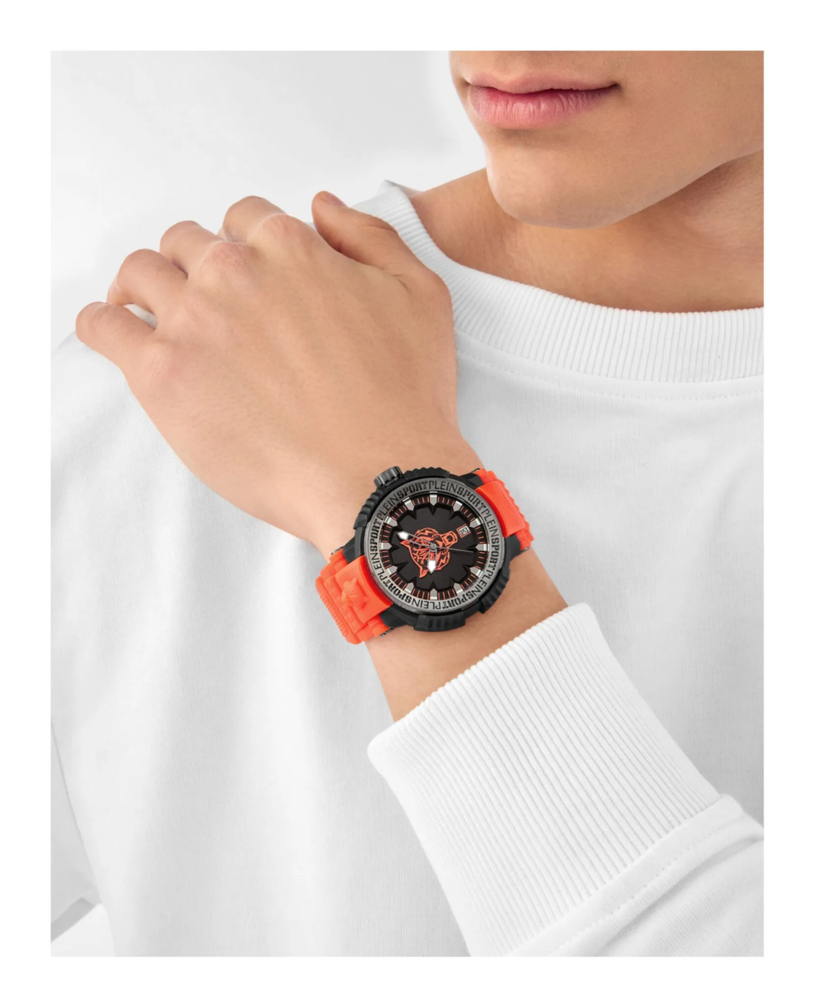 Plein Sport Tiger Power Silicone Watch sold by Zulily product image thumbnail 5
