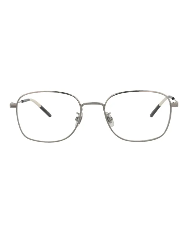 Gucci Square-Frame Metal Optical Frames made by Gucci
