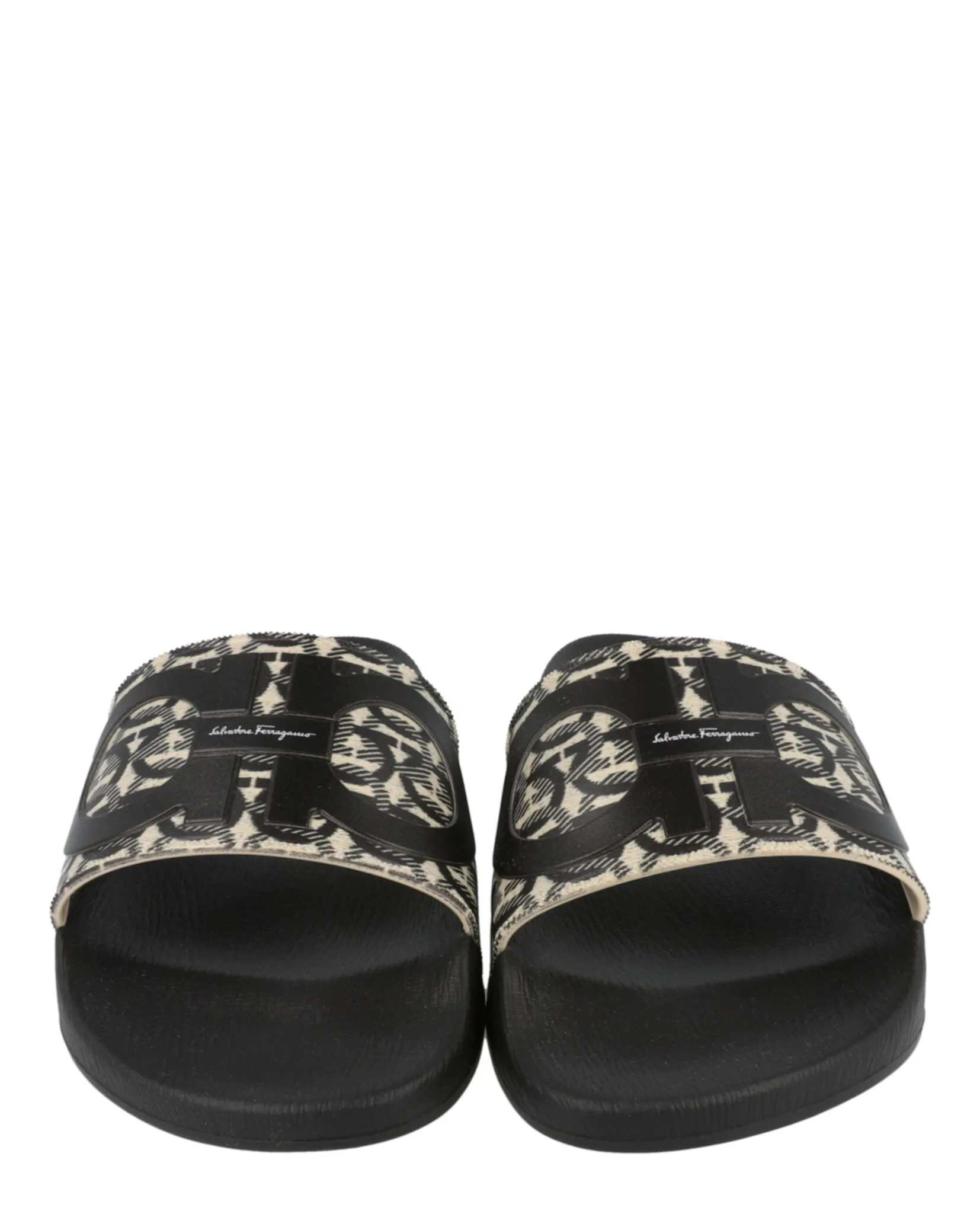 Ferragamo Groovy Dual Gancini Slides sold by Zulily product image thumbnail 5