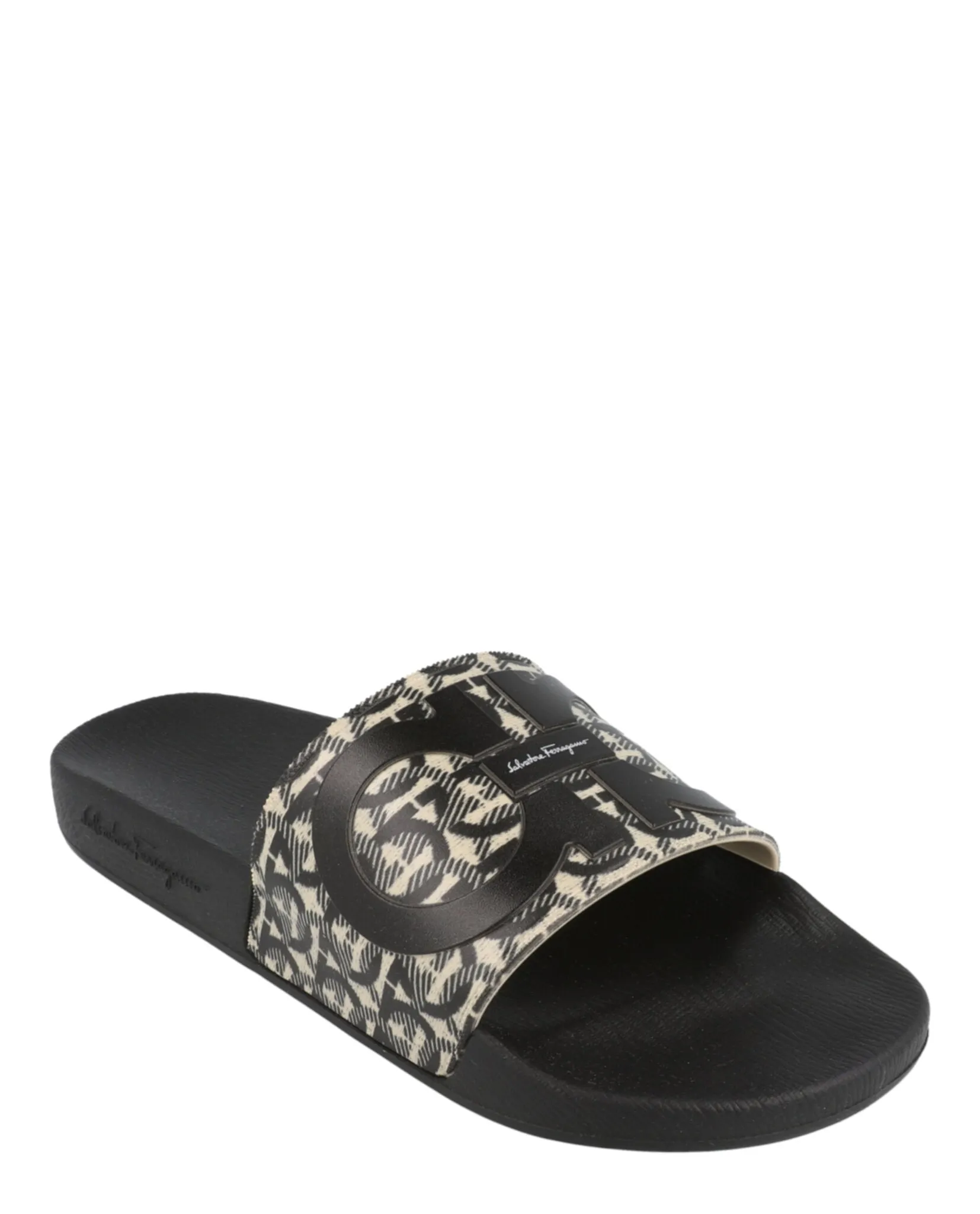 Ferragamo Groovy Dual Gancini Slides sold by Zulily product image thumbnail 2
