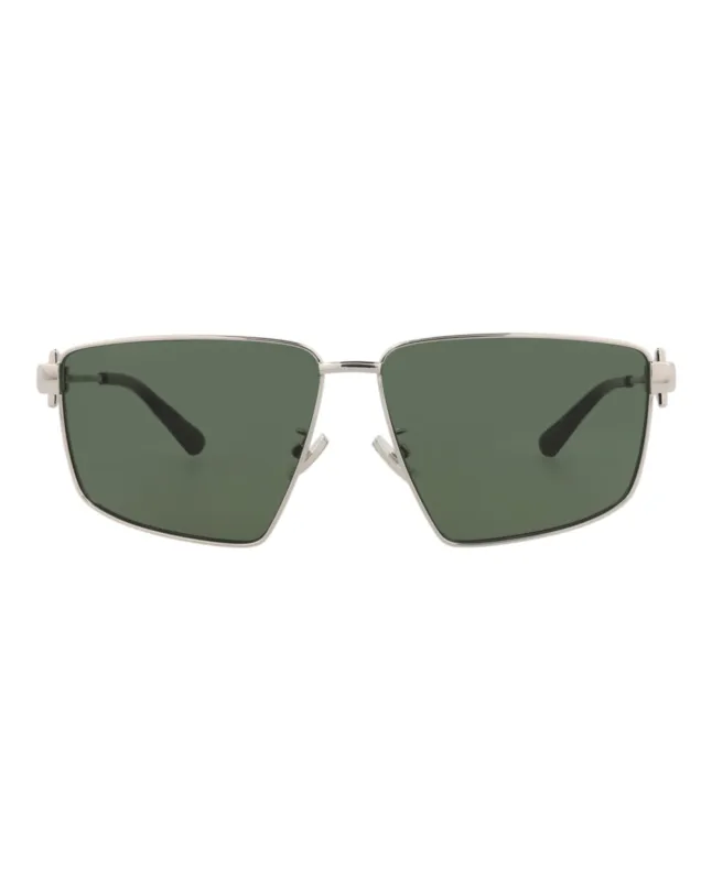 Bottega Veneta Square-Frame Metal Sunglasses made by Bottega Veneta