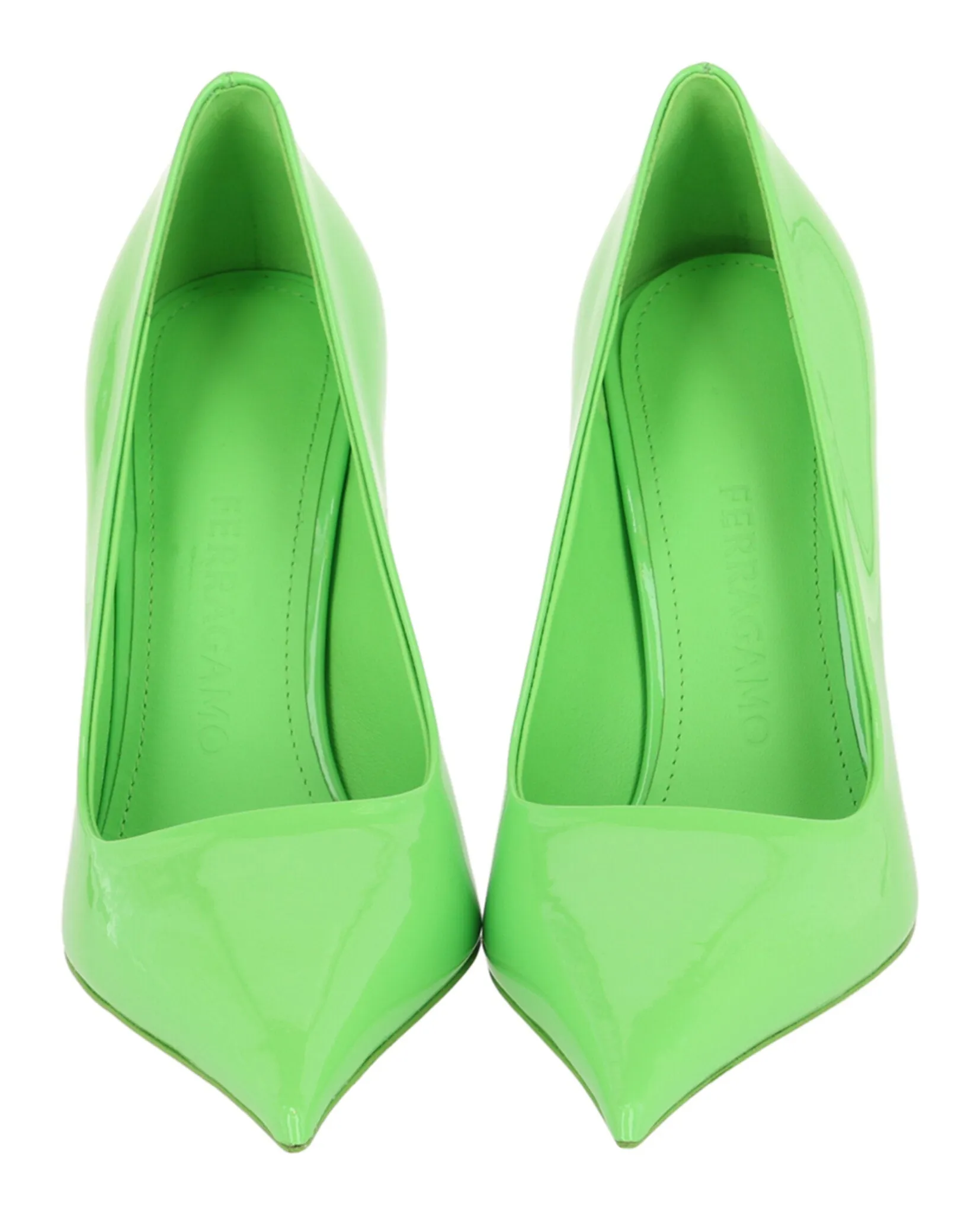 Ferragamo Eva X5 Pantent Leather Pumps sold by Zulily product image thumbnail 5