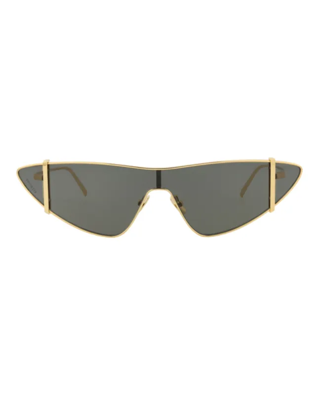 Saint Laurent Cat Eye-Frame Metal Sunglasses made by Yves Saint Laurent