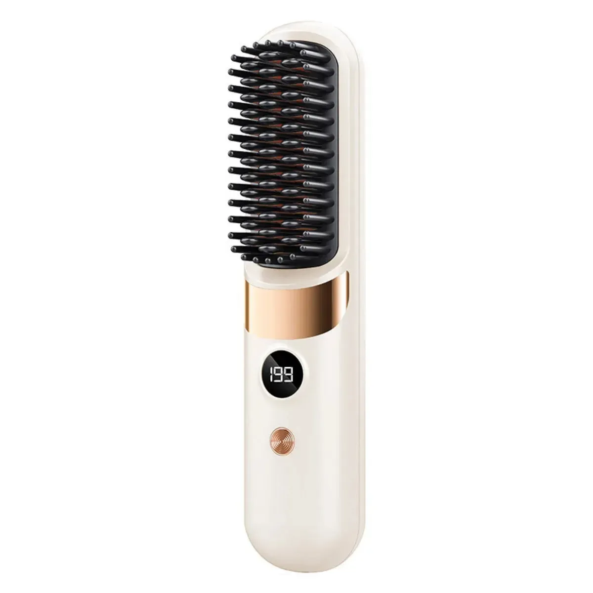 Wireless Rechargeable Hair Straightener Brush sold by Zulily