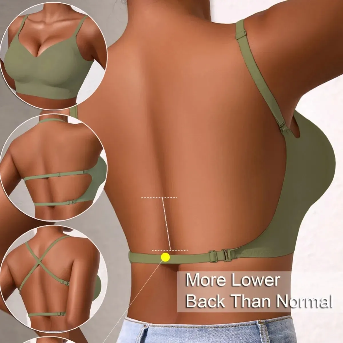 Women’s Convertible Backless Bra sold by Zulily