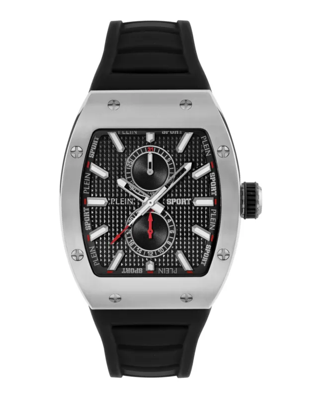Plein Sport Stormbreaker Silicone Watch made by Zulily