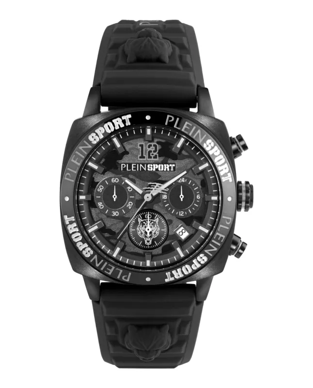 Plein Sport Wildcat Chronograph Watch made by Zulily