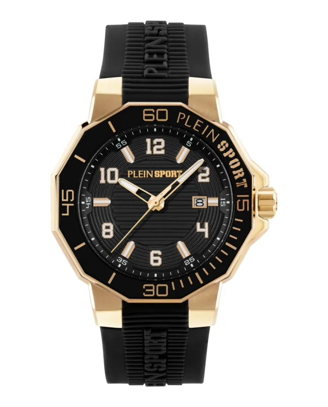 Plein Sport Titan Silicone Watch made by Zulily
