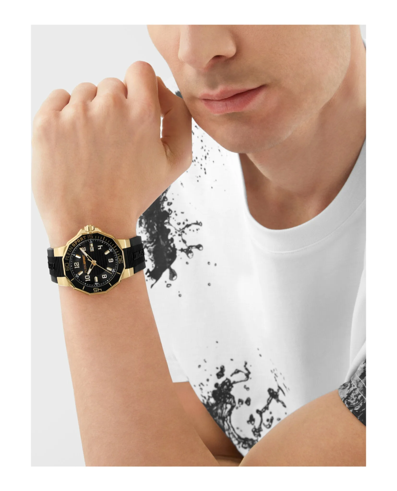 Plein Sport Titan Silicone Watch sold by Zulily product image thumbnail 5