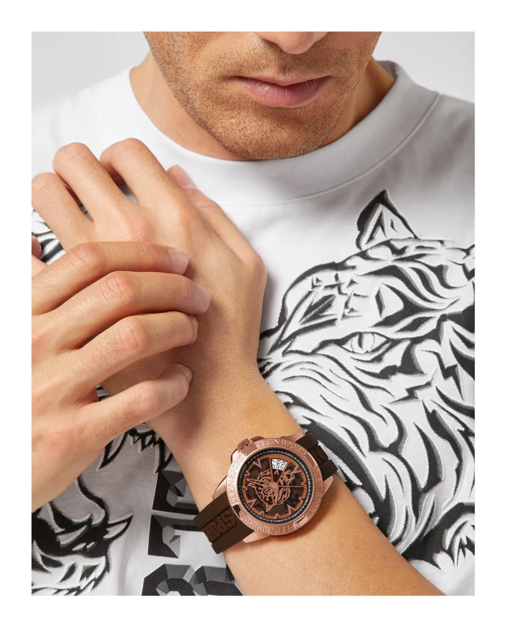 Plein Sport Touchdown Silicone Watch sold by Zulily product image thumbnail 5
