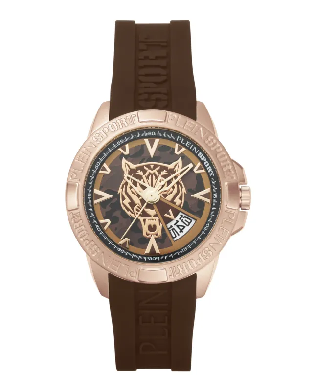 Plein Sport Touchdown Silicone Watch made by Zulily