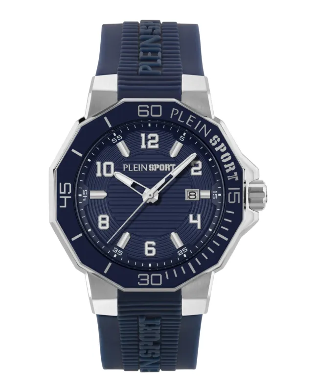 Plein Sport Titan Silicone Watch made by Zulily