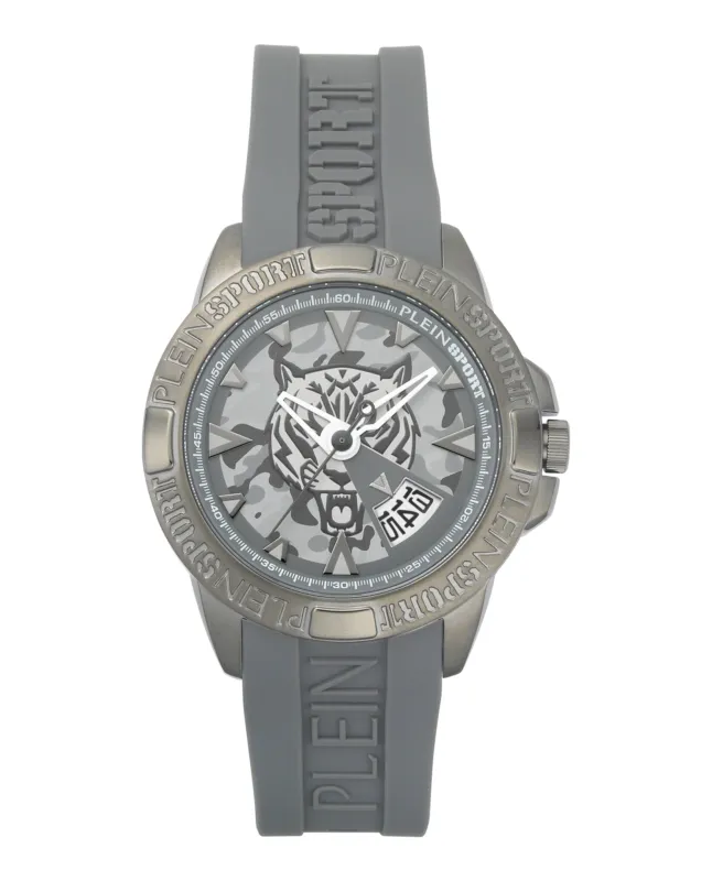 Plein Sport Touchdown Silicone Watch made by Zulily