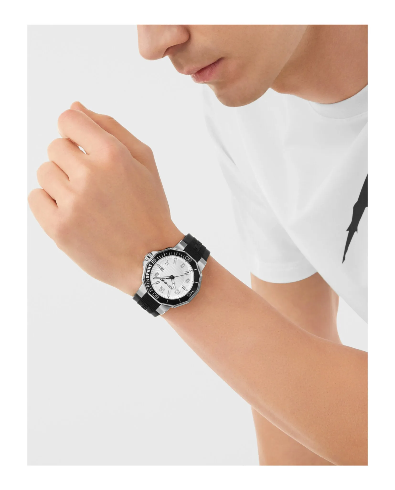 Plein Sport Titan Silicone Watch sold by Zulily product image thumbnail 5