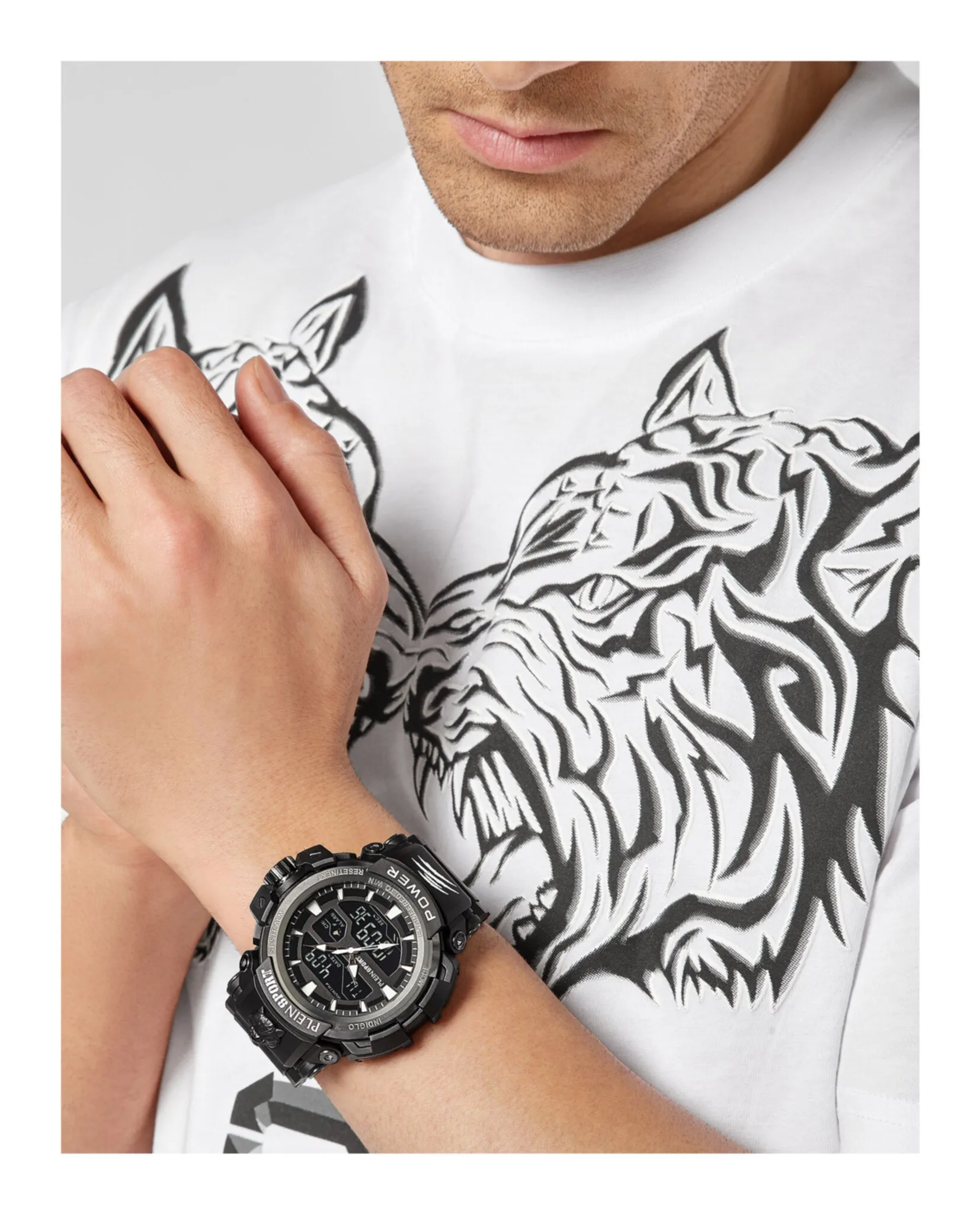 Plein Sport Combat Digital Watch sold by Zulily product image thumbnail 5