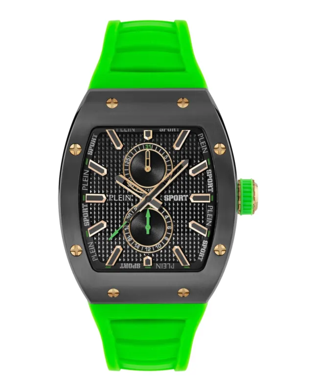 Plein Sport Stormbreaker Silicone Watch made by Zulily