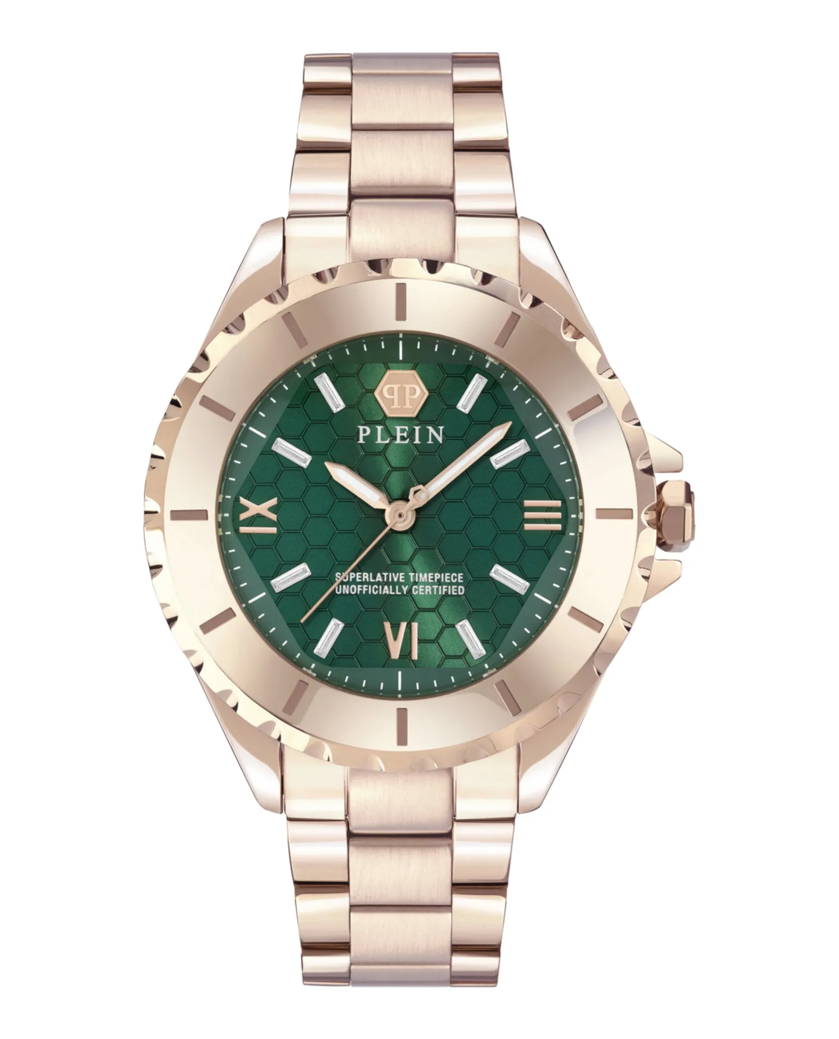 Philipp Plein the $Kull Spikes Crystal Watch sold by Zulily