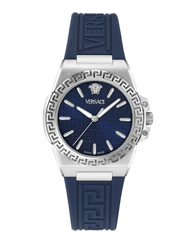Versace Greca Reaction Silicone Watch made by Versace