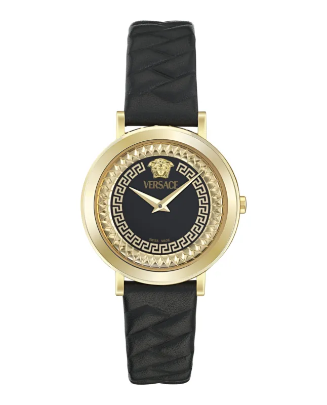 Versace  Delphinus Leather Watch made by Versace