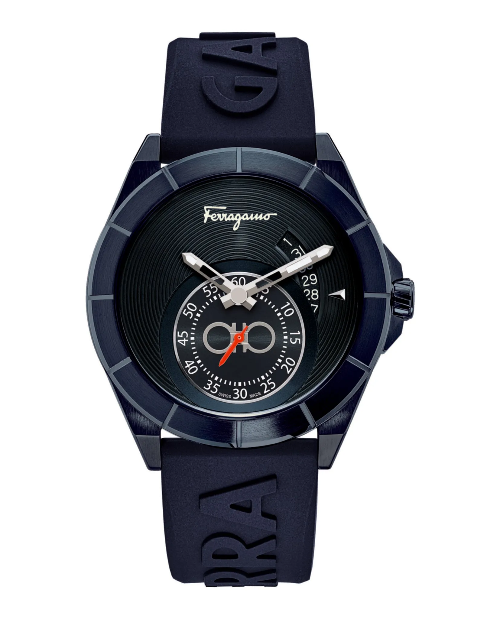 Ferragamo Urban Silicone Watch sold by Zulily
