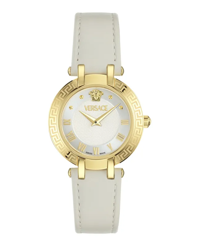 Versace Antlia Leather Watch made by Versace