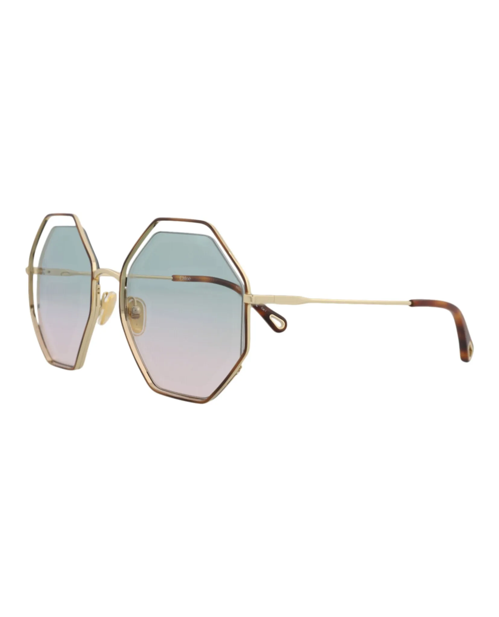Chloé Square-Frame Metal Sunglasses sold by Zulily product image thumbnail 2