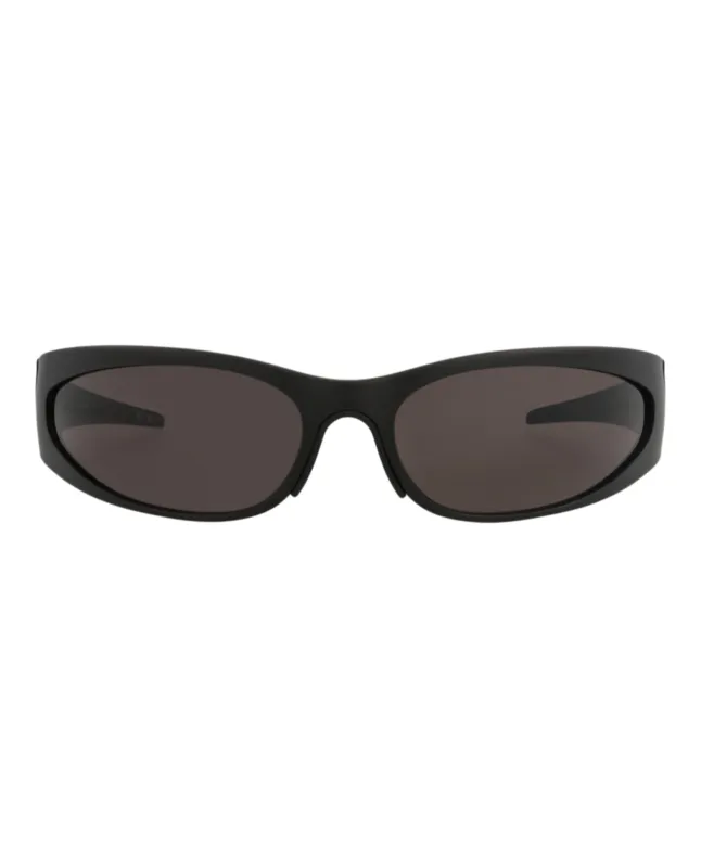 Balenciaga Shield-Frame Alluminium Sunglasses made by Balenciaga