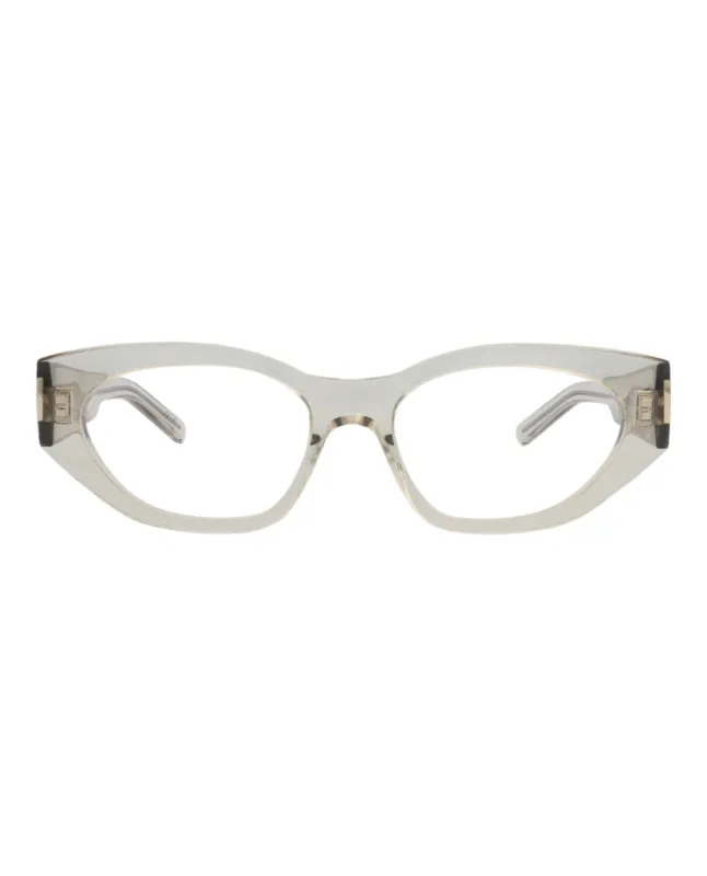 Saint Laurent Cat Eye-Frame Recycled Acetate Optical Frames made by Yves Saint Laurent