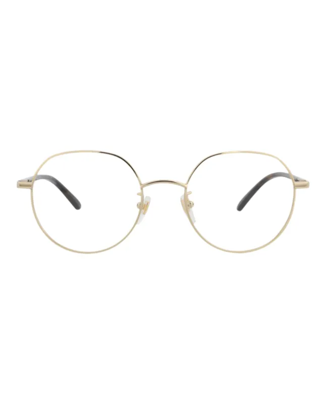 Gucci Round-Frame Metal Optical Frames made by Gucci