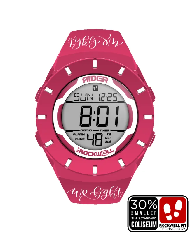 We Fight - Pink/White Forum made by Zulily