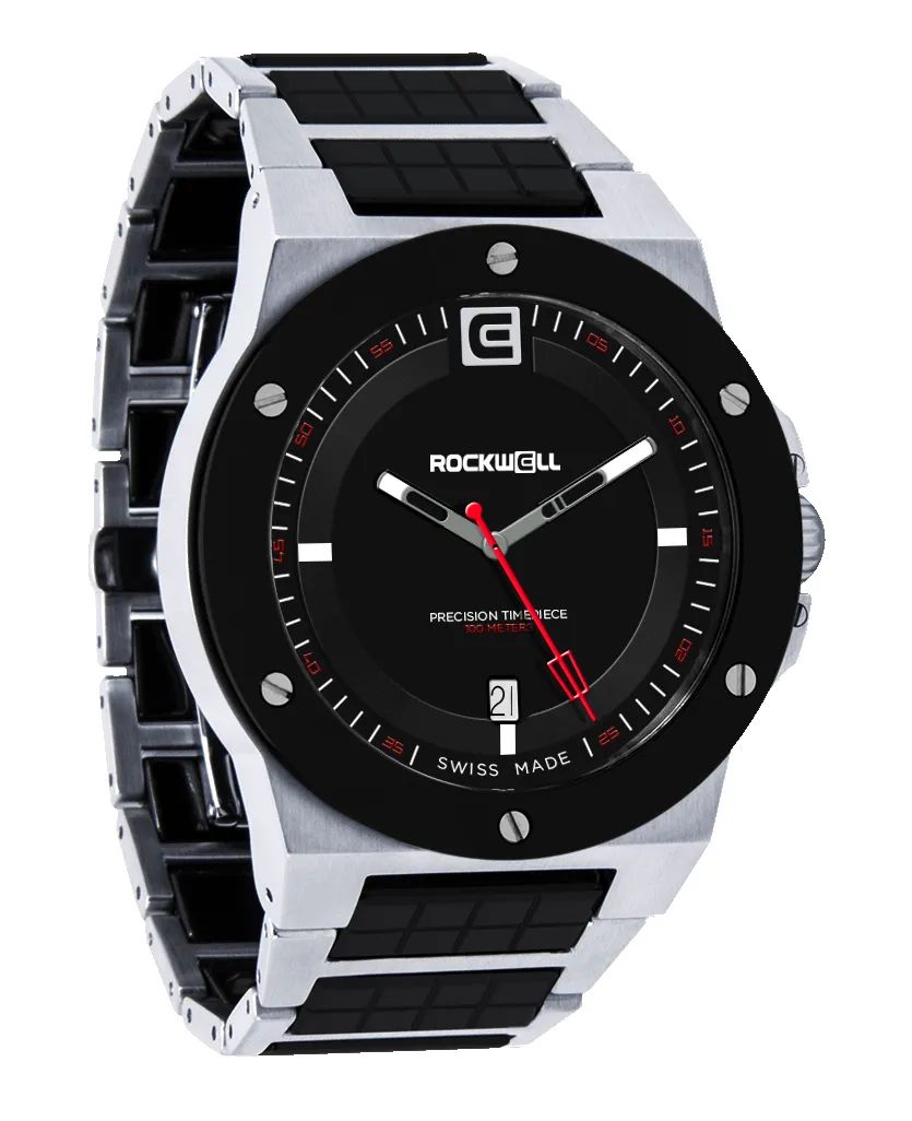 Commander Elite Tier 2 Edition (Silver/Black Ceramic) Watch sold by Zulily product image thumbnail 2