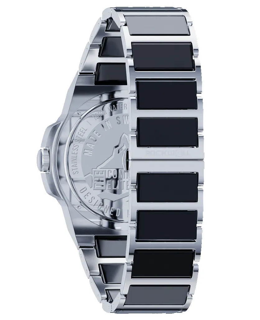 Commander Elite Tier 2 Edition (Silver/Black Ceramic) Watch sold by Zulily product image thumbnail 4