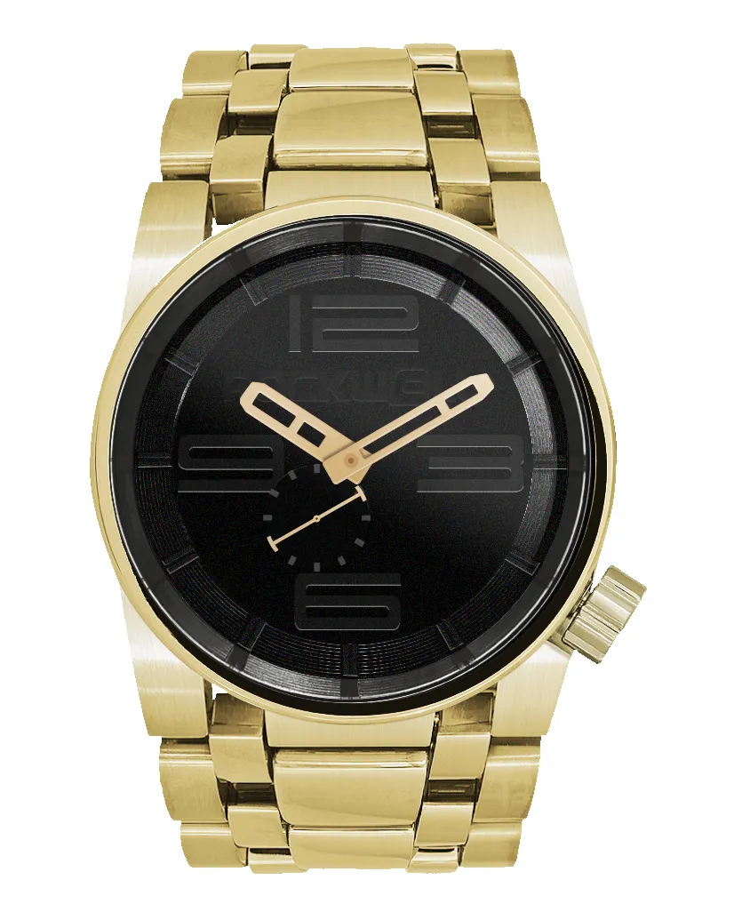 50mm Murdered Dial Edition (Gold/Black) Watch sold by Zulily