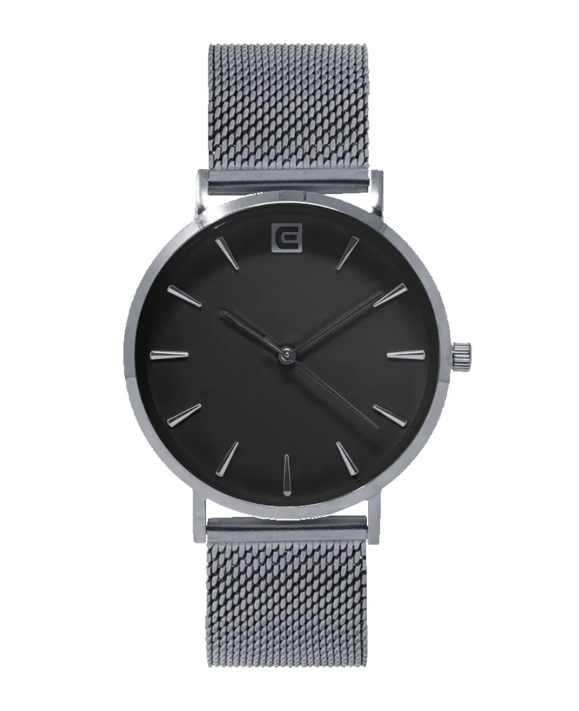Voyager (Silver/Black) Watch sold by Zulily