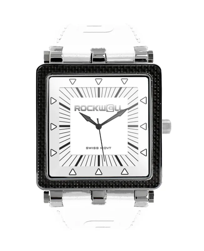 CF Leather (White) Watch made by Zulily