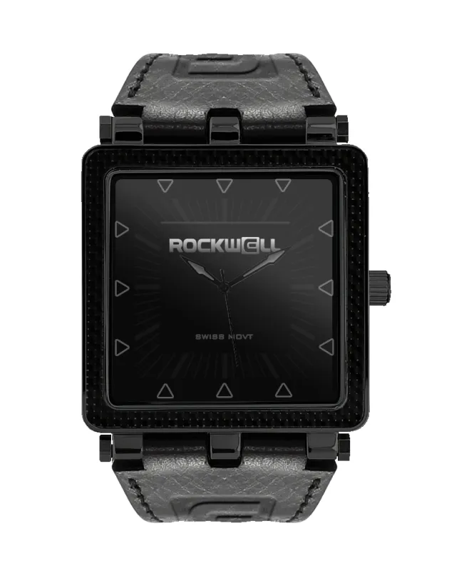 CF Leather (Phantom Black) Watch made by Zulily