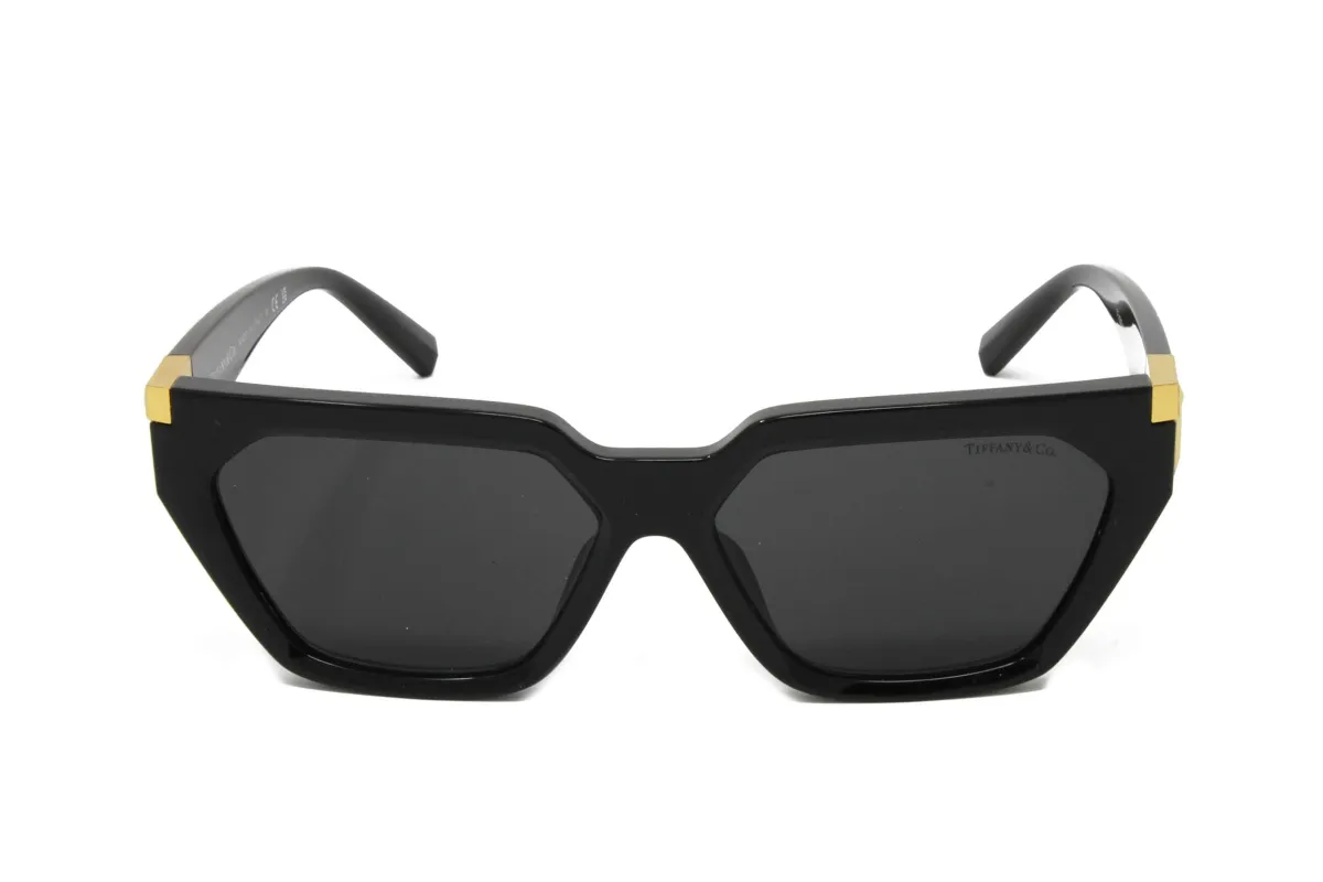 Black Square Designer Women's Sunglasses made by Tiffany & Co.