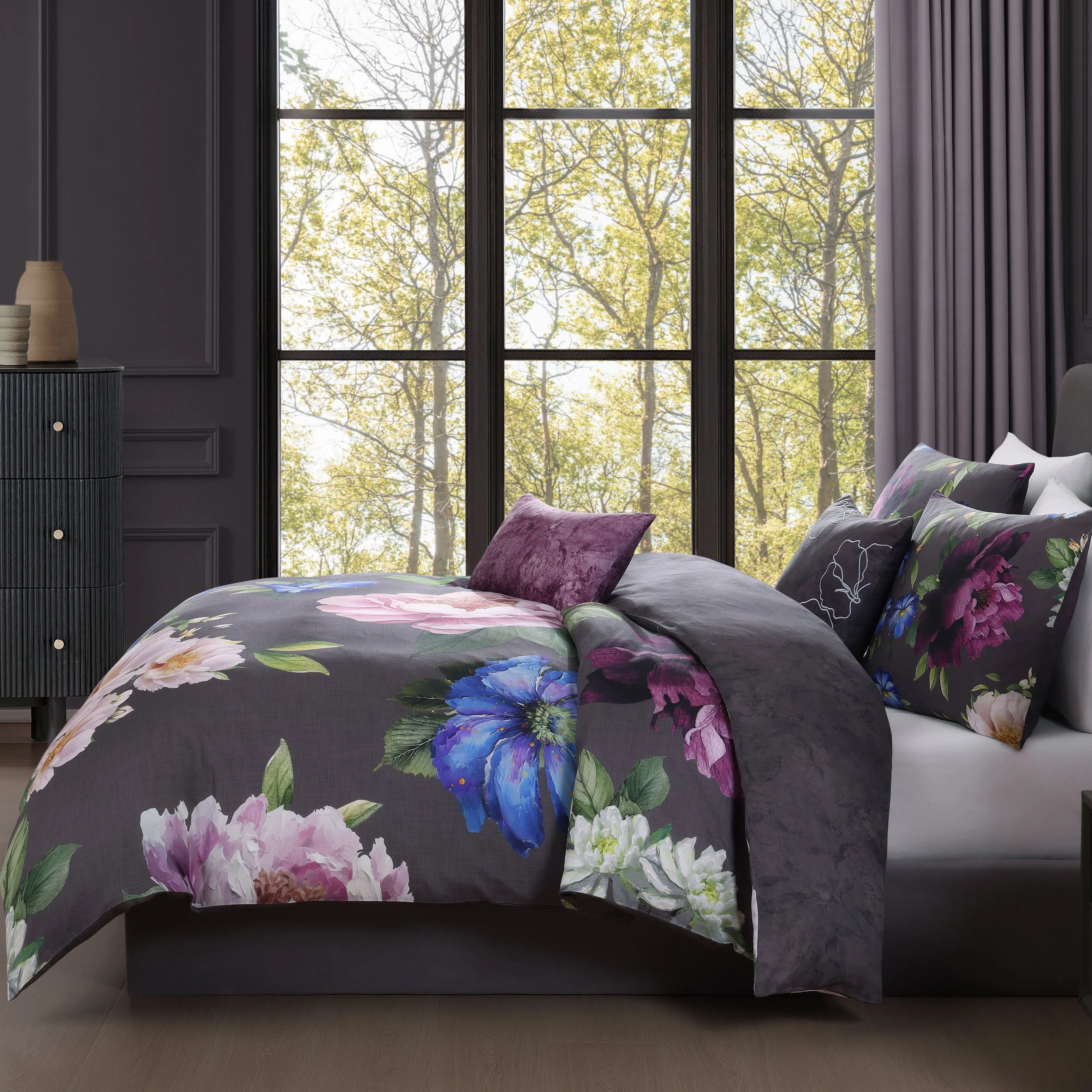 Bebejan Elegant Blossoms 5 Piece Reversible Comforter Set sold by Zulily product image thumbnail 3