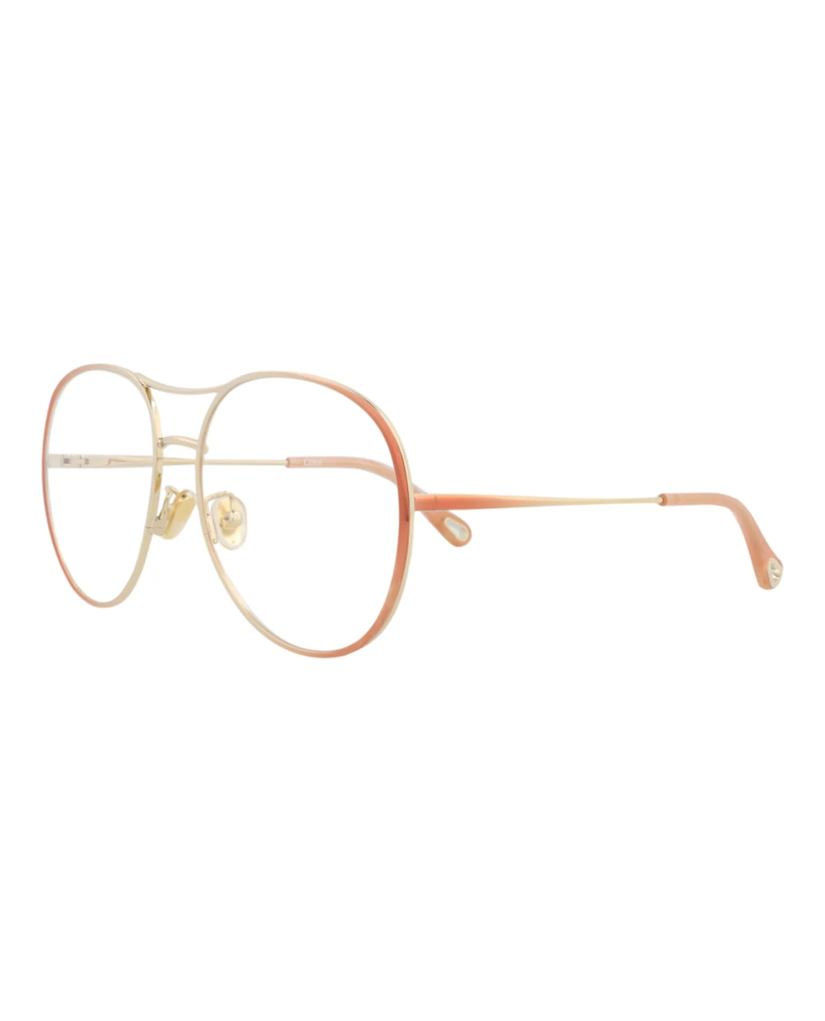 Chloé Aviator-Frame Metal Optical Frames sold by Zulily product image thumbnail 2