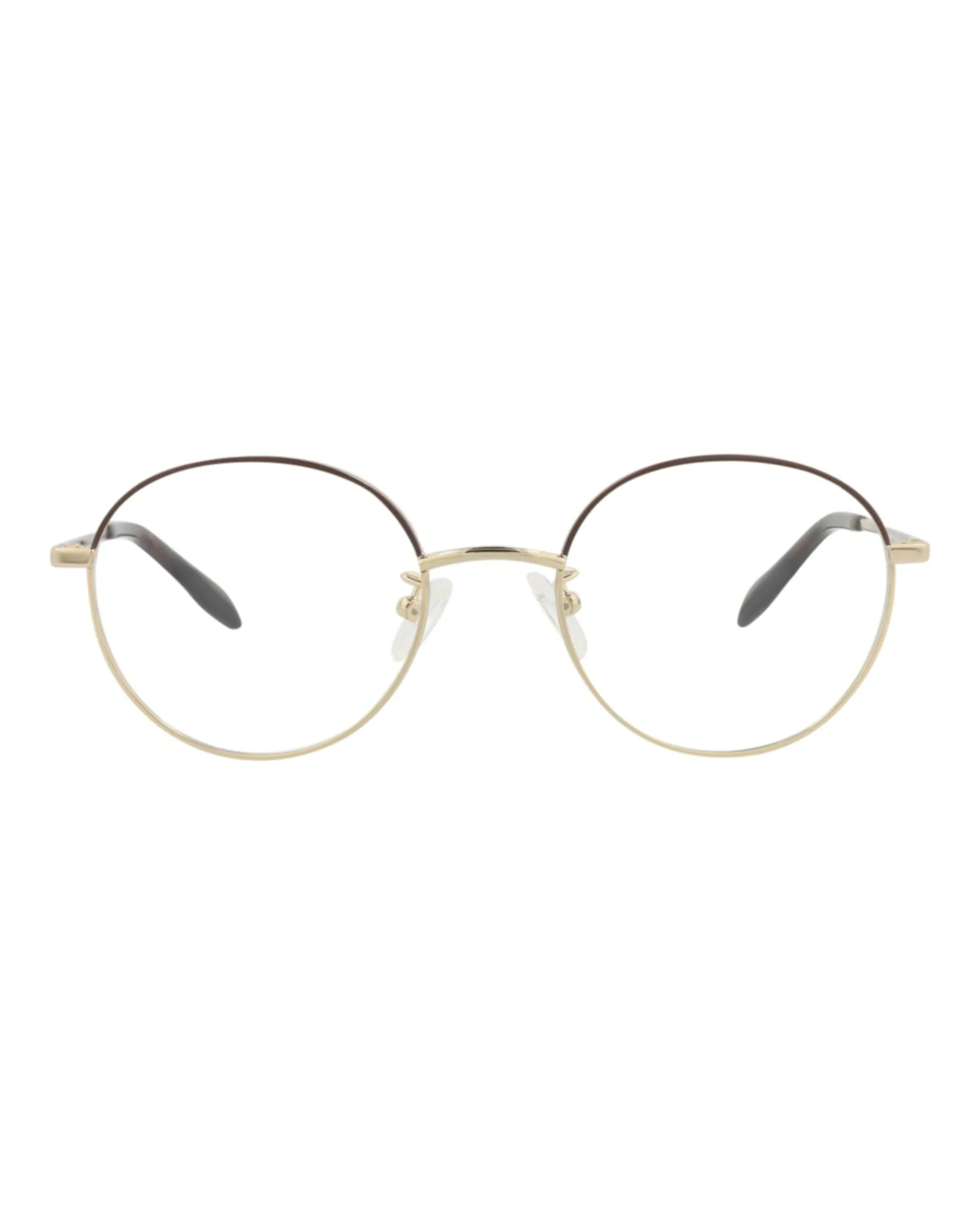 Alexander McQueen Round-Frame Metal Optical Frames sold by Zulily