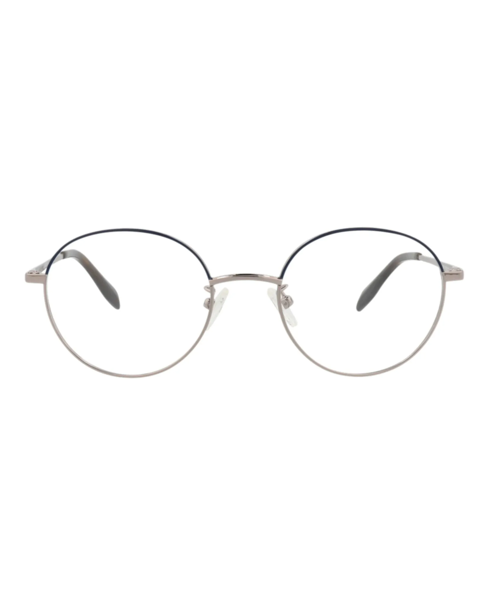Alexander McQueen Round-Frame Metal Optical Frames sold by Zulily