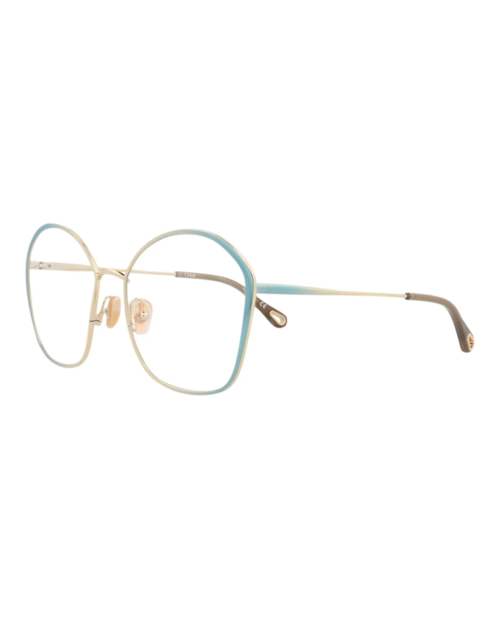 Chloé Square-Frame Metal Optical Frames sold by Zulily product image thumbnail 2